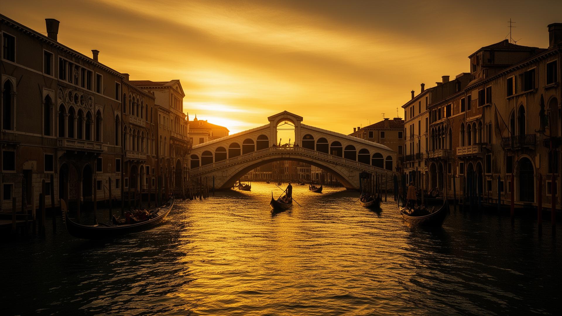Venezia al tramonto — Vitta Gold Italia